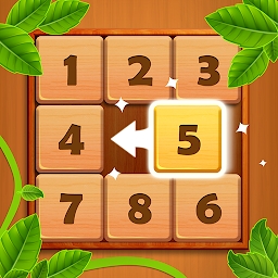 木数拼图游戏(wooden number)