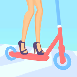 滑板车竞速最新版(scooter race)