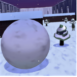 雪球向前滚游戏(snowball down)