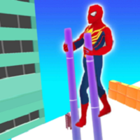 蜘蛛侠踩高跷游戏(spider high stilts)