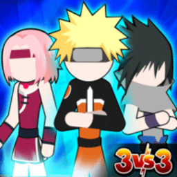 斯蒂克曼忍者3v3游戏(stickman ninja 3v3)